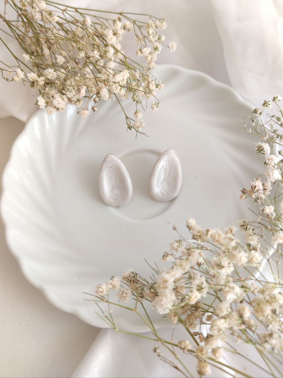 گوشواره مینا کاری رنگ ثابت
